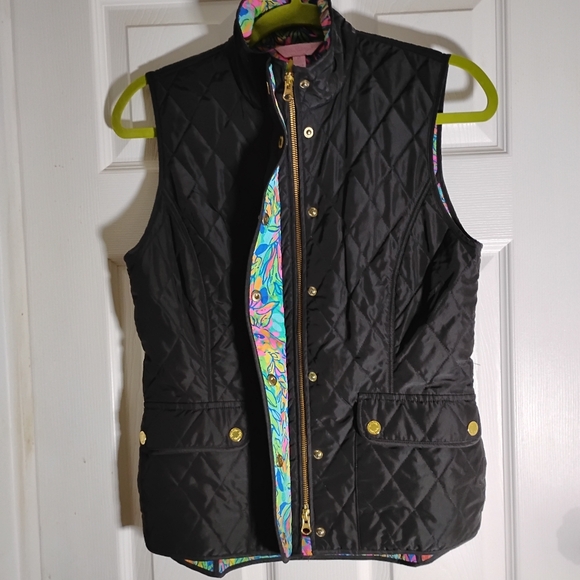 Lilly Pulitzer Quilted Vest XS - Picture 5 of 15